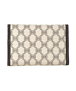 Celine Ivory Logo Key Holder