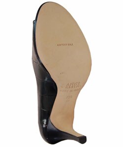 Anne Klein New York Peep Toe Crocodile Print Pumps