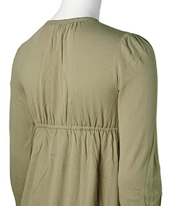 Derek Heart Women's Empire Waist Baby Doll Top