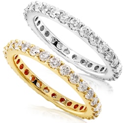 14k Gold 1ct TDW Diamond Eternity Band
