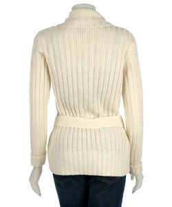 Stephanie Rogers Shawl Collar Women's Sweater
