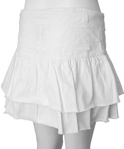 Seven Gate Junior's Distressed Gathered Skirt