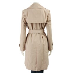 London Fog Women's Short Trench Coat