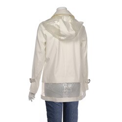Via Spiga Women's Hooded Raincoat