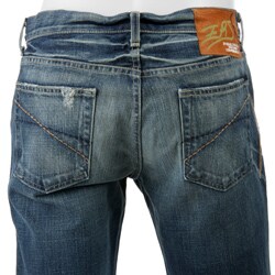 Emerald Rice Men's Low Waist Straight Leg Jeans