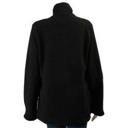 Komitor Women's Plus Size Reversible Microfleece Jacket