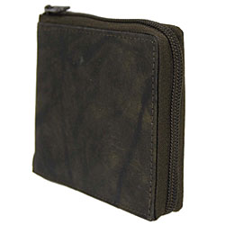Boston Traveler Bi-fold Zipper Wallet