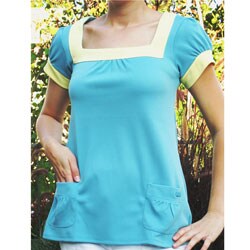 Green Tee Women's Maverick Swing Petite Tunic