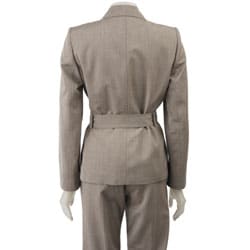 Tahari ASL Women's Belted Safari Pant Suit