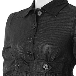 Edge Brand Junior Shimmering Four-button Top