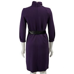 FINAL SALE Ellen Tracy Women's Petite Turtleneck Dress