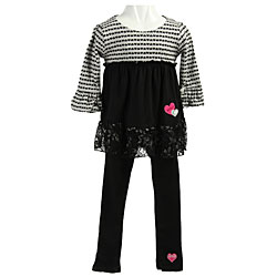 XOXO Toddler Girl's Pink 3-piece Leggings Set