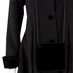 Trilogi Collection Girls Dressy Swing Coat