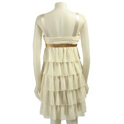 Essentials by A.B.S Women's Tiered A-line Dress