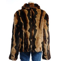 Regent Women's Plus Size Faux Fur Jacket