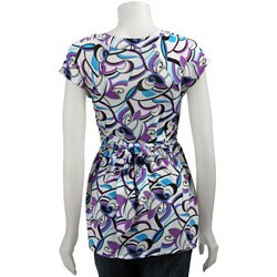 Simply Irresistible Short-sleeve Printed V-neck Shirt