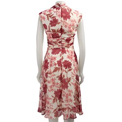 Connected Apparel Women's Floral Dress