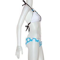 Lisa Lozano Bubble yum String Bikini and Hipster