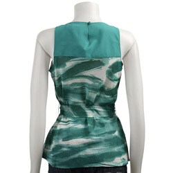 BCBGeneration Women's Sleeveless Chiffon Shirt