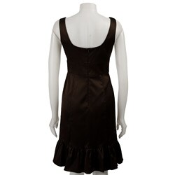 Donna Ricco Women's Stretch Satin Dress