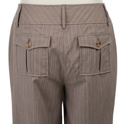 Joseph A. Women's Beige Stripe Pants