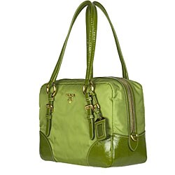 Prada Tessuto Vernice Bowler