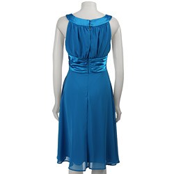 Connected Apparel Women's Chiffon Dress