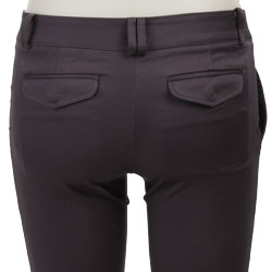 Kersh Women's Grey Classic Low-rise Trousers