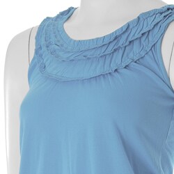 Vine Junior's Ruffled Collar Tank Top