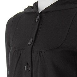 High Sierra Junior's French Terry Button-front Hoodie