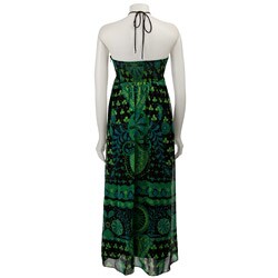 FINAL SALE Betsey Johnson Women's Green Maxi Dress