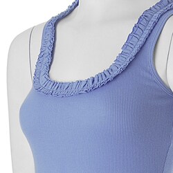 Ci Sono by Adi Junior's Ruffle and Lace Trim Tank Top