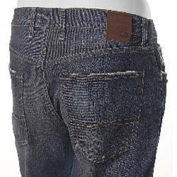 Lucky Brand Men's Slim Bootleg Distressed Jeans