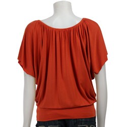 AtoZ Women's Bat Wing Top