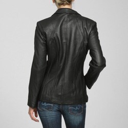 Izod Women's Plus Size New Zealand Lamb Princess Seamed Jacket