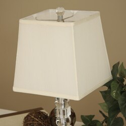 Crystal Square Table Lamp 