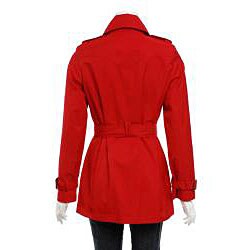 Tommy Hilfiger Women's Belted Water-resistant Trench