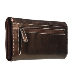 Nine West 'Dino' Checkbook Wallet