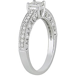14k White Gold 1/2ct TDW Diamond Engagement Ring (H-I, I2-I3)
