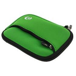 Green Neoprene Sleeve 4.3-inch GPS Case 