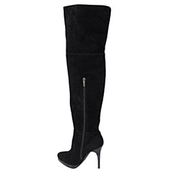 Bamboo by Journee Women's 'Addiction-69' Thigh-high Stiletto Boots