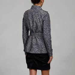 Nine West Women's Double-breasted Short Trench Coat