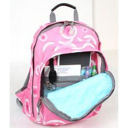 J World 'Rosewalk' Pink Target Mini Backpack