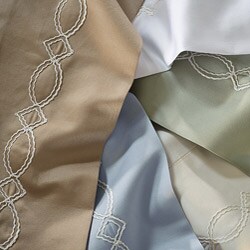 Grand Luxe Egyptian Cotton Sateen 300 Thread Count Chain Queen-size Deep Pocket Sheet Set