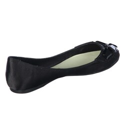 Killah Women's 'Adele' Black Ornamental Toe Flats
