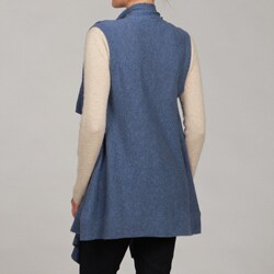 Cullen Women's Open Cascade Vest Sweater