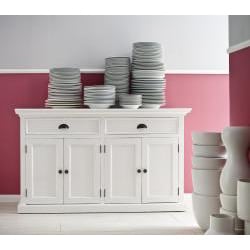 Interior Two-drawer White Buffet/ Dresser 