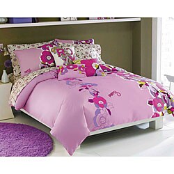 Roxy Hot House Floral Cotton 200 Thread Count TwinXL-size Sheet Set