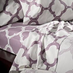 Lyon Cotton Rich Percale 300 Thread Count King/ California King Sheet Set