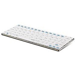 Rapoo Blade Series E6300 Ultra-Slim White iPad Bluetooth Keyboard